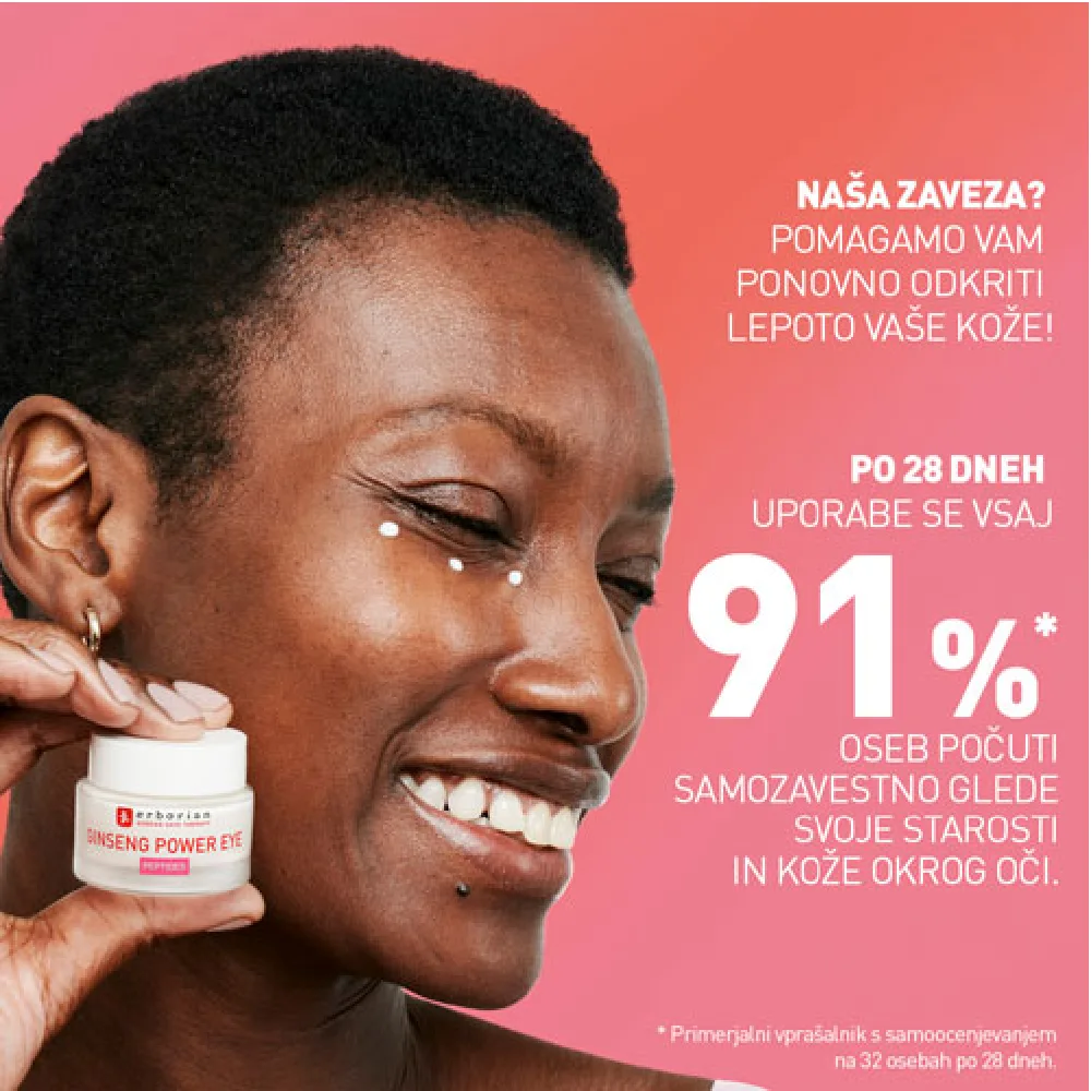 Erborian Ginseng Power Eye, krema za področje okoli oči (15 ml)